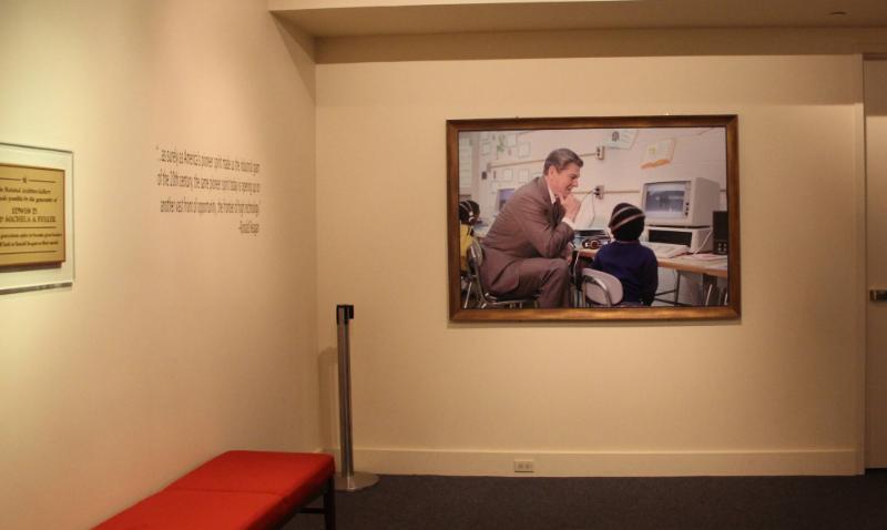Ronald Reagan and Interactive! Vatican [exhibition].  Ronald Reagan Presidential Library, Simi …