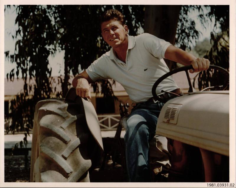 Courtesy of the Ronald Reagan Presidential Library Museum, National Archives & Records Administ…