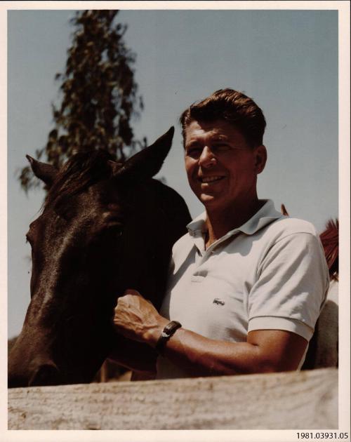 Courtesy of the Ronald Reagan Presidential Library Museum, National Archives & Records Administ…