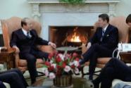 C439-13, President Reagan meeting with President Chun Doo Hwan of South Korea in the oval offic…