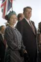 C13150-8, President Reagan and Queen Elizabeth II during the Arrival Ceremony for Queen Elizabe…