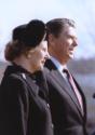 C872-9, President Reagan and Prime Minister Margaret Thatcher of the United Kingdom on the sout…