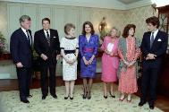 C30001-29, President and Nancy Reagan attending a fundraising reception for the John F. Kennedy…