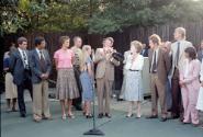 C03879-20a, 9-14-1981 President Reagan with Nancy Reagan and Arthur Ashe, Pam Shriver, Andrea J…