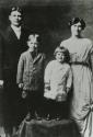 H14-3, Ronald Reagan, (with "Dutch" haircut) Neil Reagan, and parents Jack and Nelle Reagan. Fa…