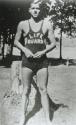 H10, Ronald Reagan as a lifeguard in Lowell Park, Illinois. 1927. Courtesy of the Ronald Reagan…