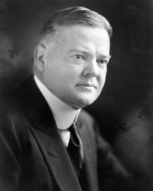 Photograph no. 31-1928-e86; "Portrait of Herbert Hoover, 1928." Herbert Hoover Presidential Lib…