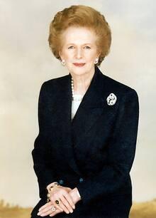 Portrait of Margaret Thatcher (1925–2013). The Thatcher Estate.