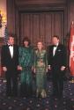C27762-8, President and Nancy Reagan with Prime Minister Brian Mulroney and his wife Mila in Qu…