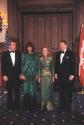 C27762-8  President and Nancy Reagan with Prime Minister Brian Mulroney and his wife Mila in Qu…