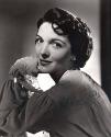 H42-27- Nancy Davis posing for publicity photgraph. 1949-50. Historical Photograph Collection, …