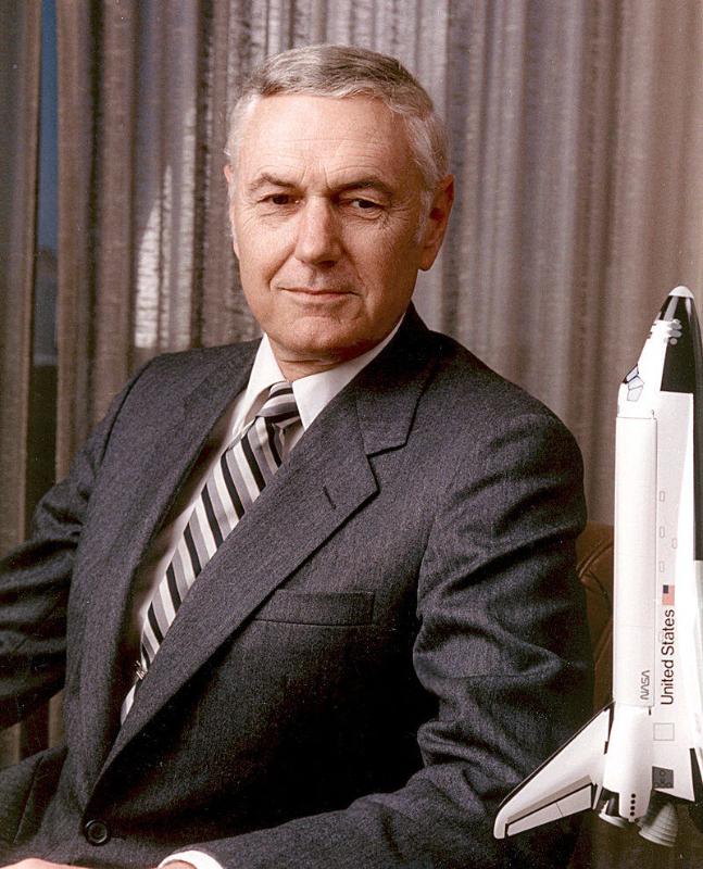 James M. Beggs, official NASA photo