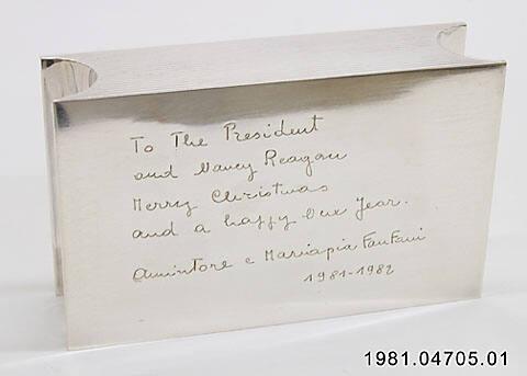 Courtesy of the Ronald Reagan Presidential Library Museum, National Archives & Records Administ…